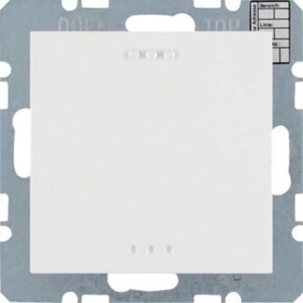 BERKER 75441389 KNX-CO2 sensor S.1/B.3/B.7 | with humidity and temperature sensor | polar white matt