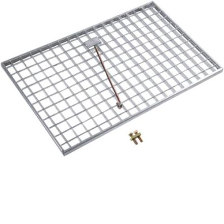 Hager ZAY90266 floor grate made of sheet steel 390x590x45