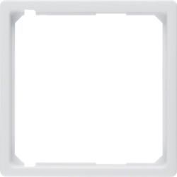 Berker 11096089 intermediate ring for central plate polar white velvet Berker Q.1/Q.3
