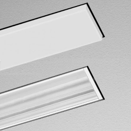 LTS LK-P 045.003 AOV/... white surface-mounted housing Lichtkanal70 ws Alu ( 652563 )