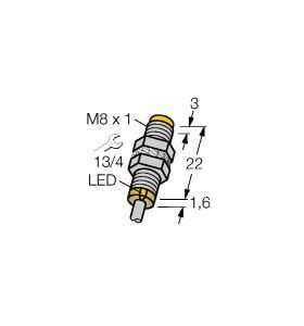 Turck 4669600 NI3-EG08K-AP6X Inductive Sensor