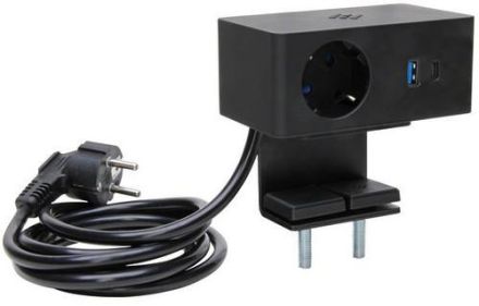 Kopp 939805109 VersaQUSB-A/CInduction.black power strip