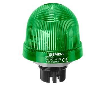 Siemens 8WD5320-5AC recessed light LED 24V UC green