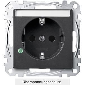 MERTEN MEG2305-0414 SCHUKO socket anthracite System M