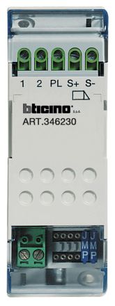 Bticino 346230 door opener relay for 2-wire systems