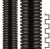 Flexa 10231002014 ROHRflex PP AD18,5 14,3x18,2mm black solid plastic corrugated hose