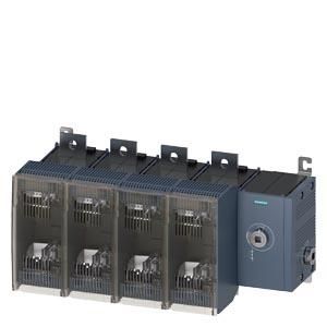 Siemens 3KF5463-4RF11 switch disconnector size 2+3 3p. 630A side panel drive right