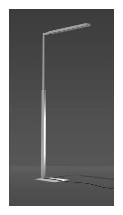 RZB 312248.0045.1.19 Less is more 27 90W 4000K H2 LED floor lamp