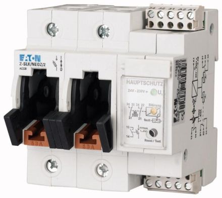 Eaton Z-SLK/NEOZ/2 fuse switch disconnector, 63A, 2p+HS, 248239