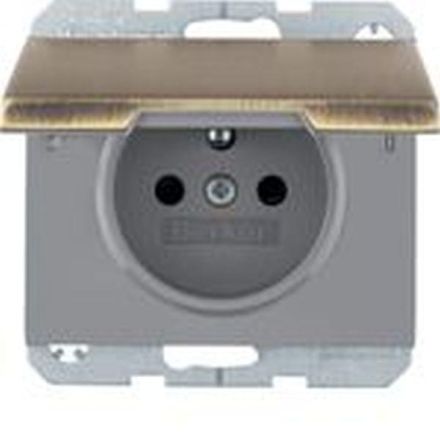 Berker MAN0104617 socket with SK pin KD K.5 brass