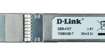 D-Link DEM-410T 10G SFP+ RJ-45 Transceiver, 10Gbit/s Full Transceiver