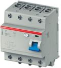 ABB Stotz-Kontakt F404 A S-63/0.3, residual current device 63A, 0.3mA, 400VAC, 50Hz, 4P, plug-in, selective, 2CCF544230E0630