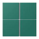Jung LC404TSA216 button set 4-way, F40, LS series, English green ( LC32040 )