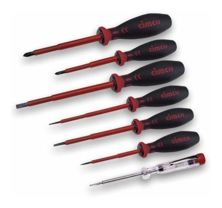 Cimco 1178007-piece screwdriver assortment