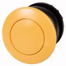 Eaton M22S-DP-Y mushroom pushbutton, yellow, momentary, 216719