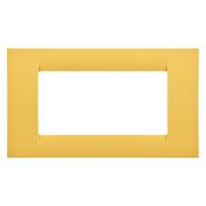 Gewiss GW22184 System Virna 4M Maize Yellow Cover Frame