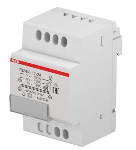 ABB Stotz-Kontakt TS24/4-8-12, bell transformer 24VA, 4-8-12VAC, 2CSM228705R0812