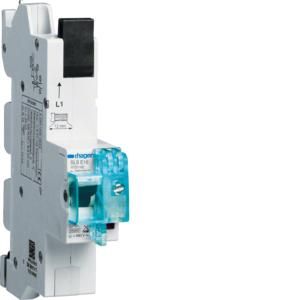 Hager HTS116E SLS switch 1-pole 16A for busbar