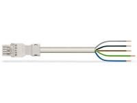 Wago 891-8995/116-802 connection cable 5x1.5mm² Bu, 8m, ws