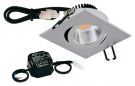 EVN PC24N91502 P Q. black chr m 3000K 8.4W 1010lm NG LED recessed ceiling spotlight