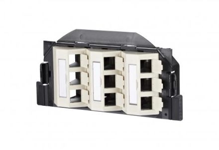 METZ CONNECT E-DATsubw 9x8 (8) GB2 empty data connection box pearl white, 1309350901-E