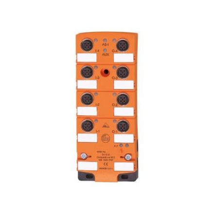 ifm electronic AC2454 CompactM12 4 DI-Y 4 DO V4A AS-i input/output module