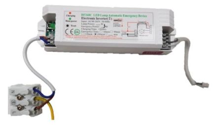 Dotlux 4376-1 for LUNAsilver-pioneer for 7W with self-test battery kit