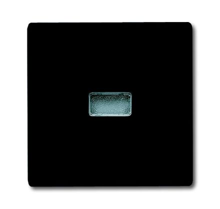 Busch-Jaeger 2107-35 rocker switch, with red dome anthracite