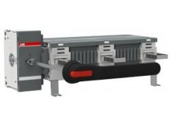 ABB Stotz-Kontakt OT1600EM03W8P, earthing switch 3-pole with handle and shaft/large phase spacing, 1SCA115827R1001