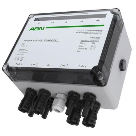 ABN R9L2MC45 PV GAK 1100VDC T2 MC4 5Yf PV Generator Junction Box