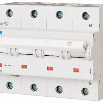 Eaton PLHT-B50/3N circuit breaker, 50A, 3p+N, B-Char , 248054