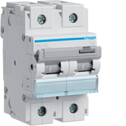 Hager HMC299 circuit breaker 2-pole C125A 3M 15kA