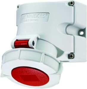 Mennekes 9510 16A4p6h400V HW/VN IP67 wall socket