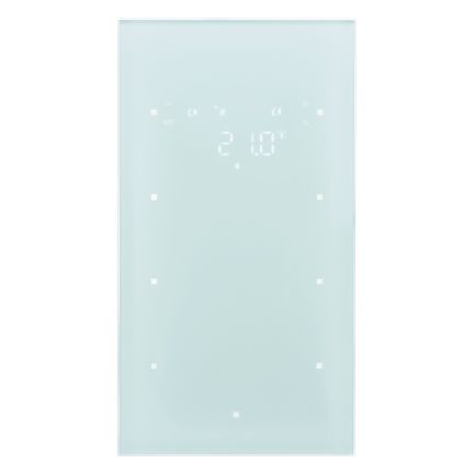 BERKER 75643030 KNX push-button sensor glass | 3-way, RTR | glass polar white