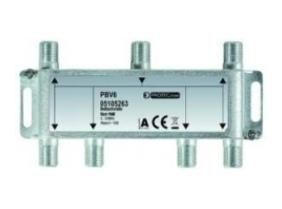 PROTEC.class 05105263 Antenna technology broadband distributor PBV6 6-way