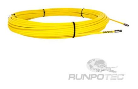 Runpotec 20315 4.5mm thread RG6 80m fiberglass replacement rod