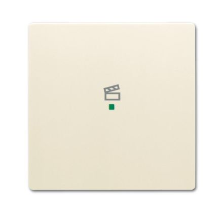 Busch-Jaeger 6233-10-82 Rocker switch, 1-way, with symbol 'Scene' ivory white