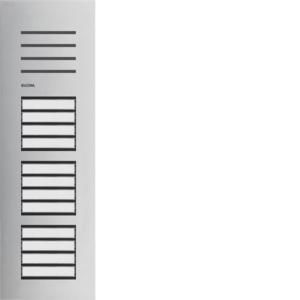 Elcom REQ012Y Door station front panel audio 12 buttons 1 row 2D stainless steel ONE