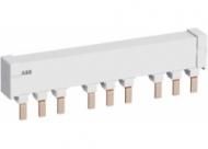 ABB Stotz-Kontakt PS2-3-0-125, 3-phase busbar for 3 MS165, Ie=125A, 1SAM401920R1003
