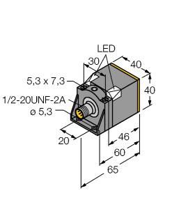 Turck 4280430 NI35U-CK40-ADZ30X2-B3131 Inductive sensor