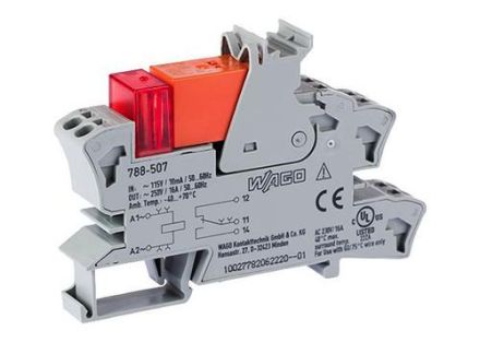 Wago 788-507 RELAY MODULE 1XUM RT 115VAC