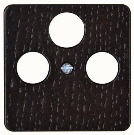 Kopp 357837182 MILANO for TV/RF/SAT wenge antenna cover