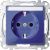MERTEN MEG2302-0378 SCHUKO socket blue System M