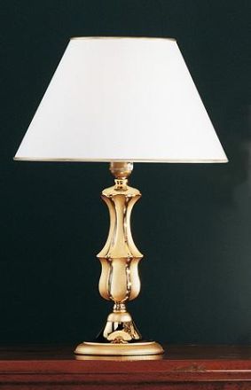 Brumberg 820533 table lamp, gold / gold matt E27 1x60W