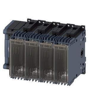 Siemens 3KF1408-0LB11 switch disconnector size 000 80A 4-pole front drive left