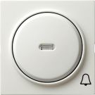 Gira 028640 rocker control symbol bell S-Color pure white