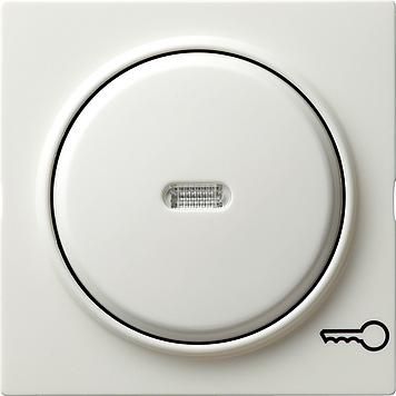 Gira 028740 rocker control symbol key S-Color pure white