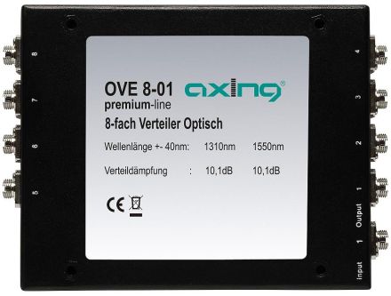 Axing OVE00801 Optical 8-way distributor