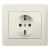Legrand 771563 socket Galea mother of pearl, (grey)