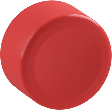 ABB Stotz-Kontakt 1SFA170191R8000 080CPR rubber red for flat buttons protective cover